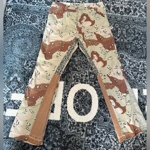 Chocolate Chip Carpenter Flare Pants